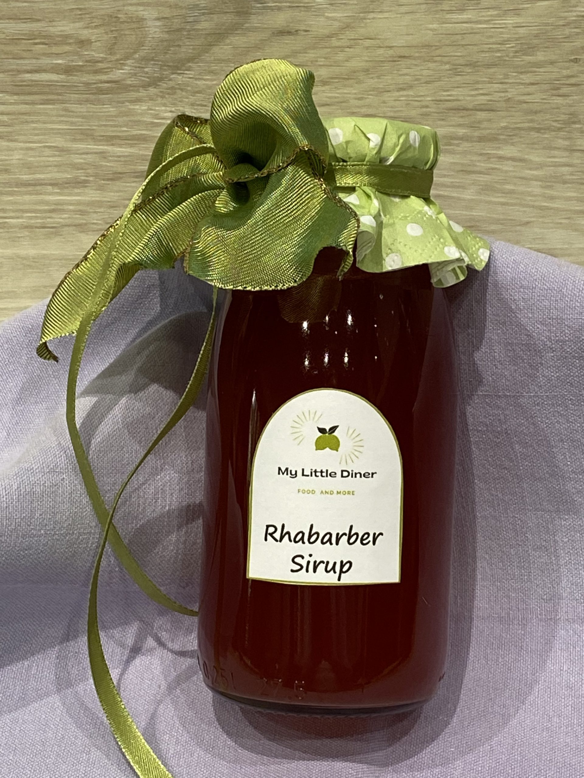 Rhabarber-Sirup