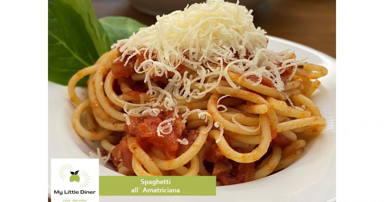 Spaghetti all´ Amatriciana – ein schnelles und einfaches italienisches Pasta-Gericht