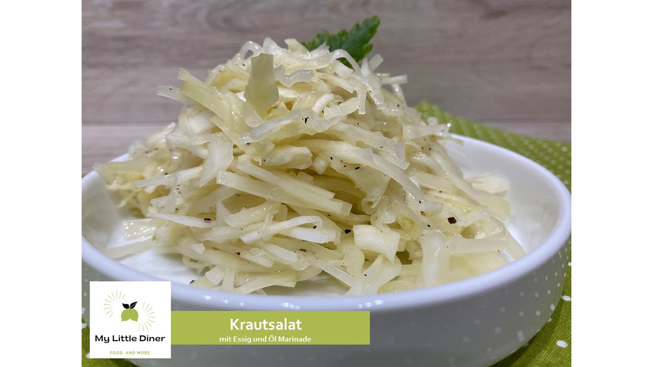 Krautsalat – erfrischend, mit einer Essig-Öl Marinade