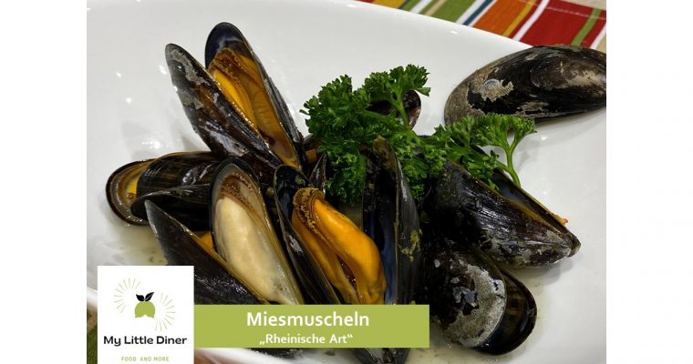 Miesmuscheln –  Rheinische Art