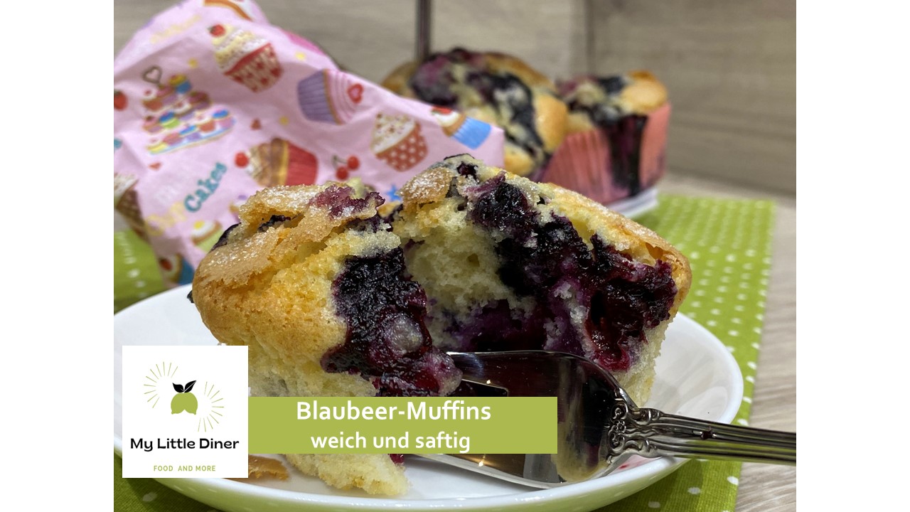 Blaubeer Muffins – saftig, weich – schnell und einfach gemacht