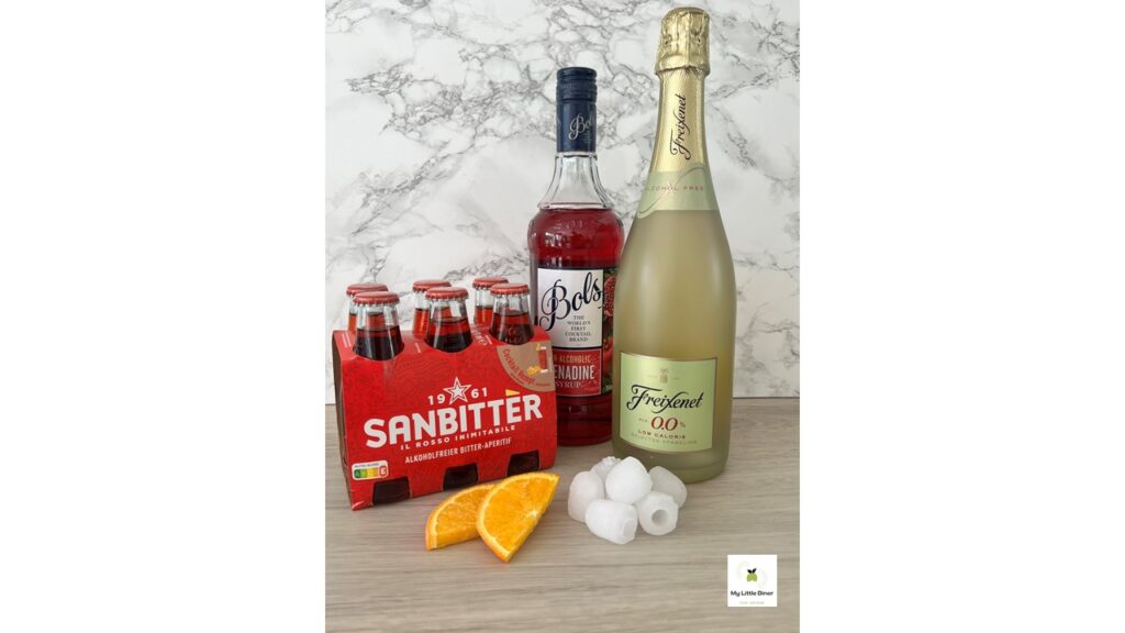 Sanbitter Spritz - alkoholfreier Cocktail - perfekt für heiße ... Sanbitter Spritz - alkoholfreier Cocktail - perfekt für heiße ...