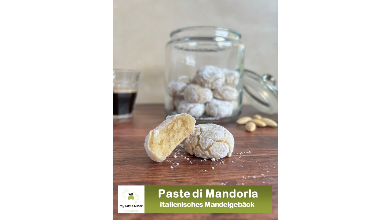 Paste di Mandorla - große, weiche Amaretti - italienisches Mandelgebäck ...