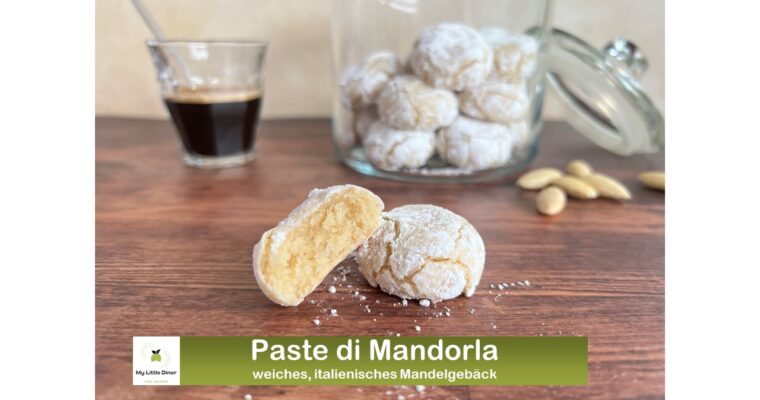 Paste di Mandorla – große, weiche Amaretti – italienisches Mandelgebäck