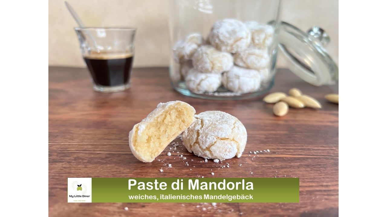 Paste di Mandorla – große, weiche Amaretti – italienisches Mandelgebäck