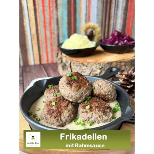 Bild zeigt Rezept Frikadellen mit Rahmsauce - Rezept Bild