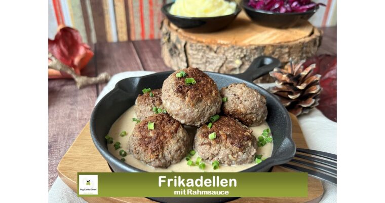 Frikadellen mit Rahmsauce – oder als Snack für Party und Picknick