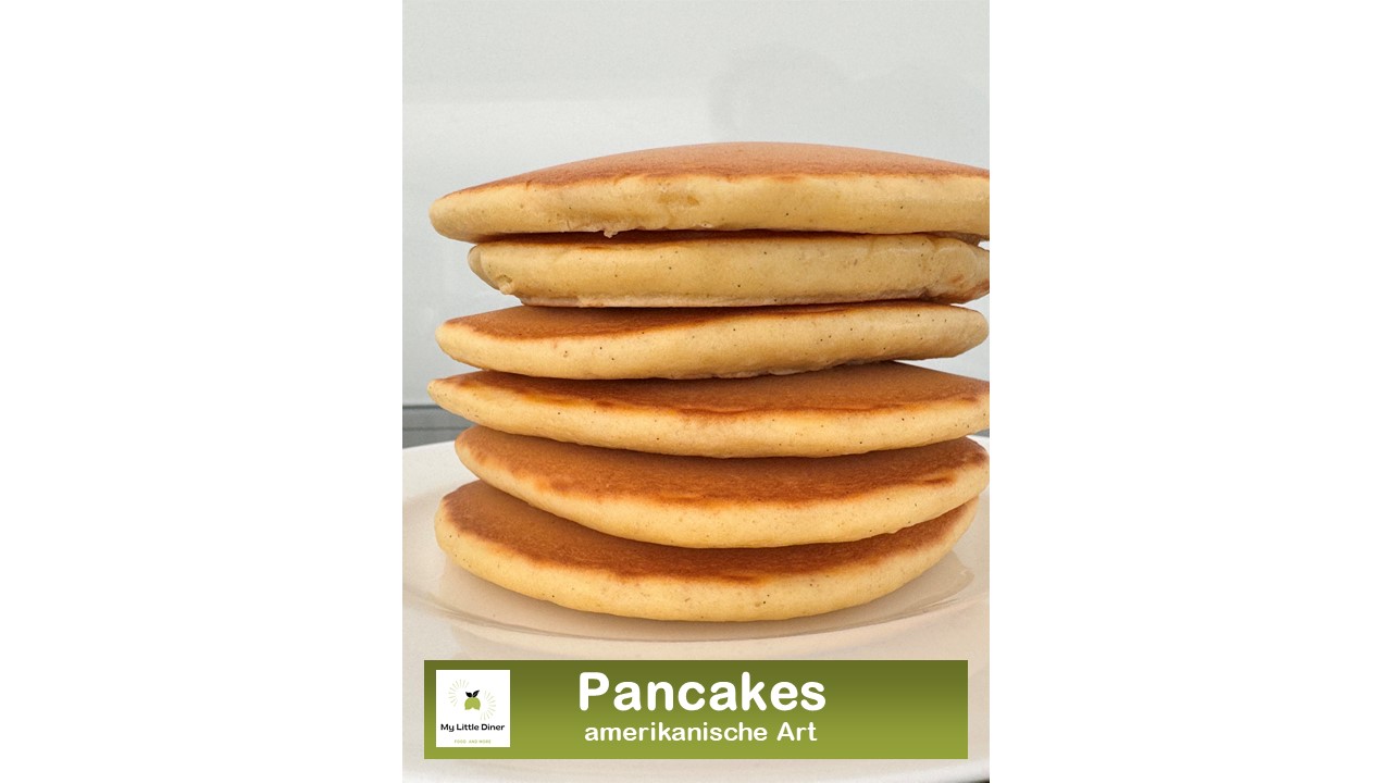 Bild zeigt Rezept Pancakes amerikanische Art - Rezept Bild1