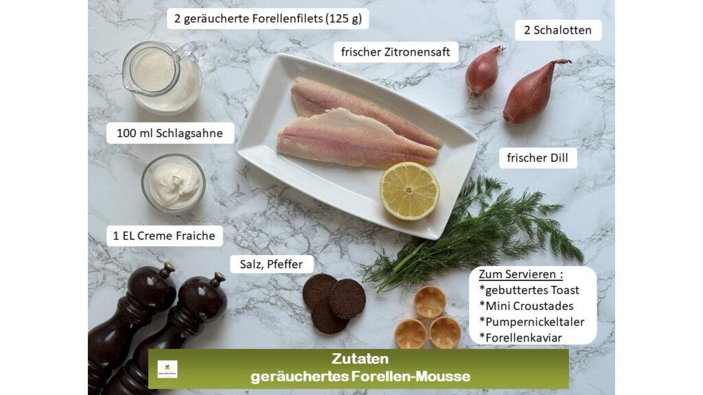 Geräuchertes Forellen-Mousse - schnell und einfach zubereitet - perfekt ...