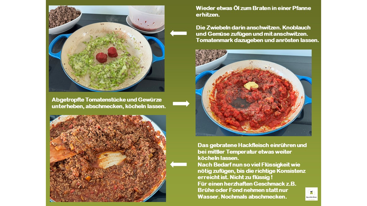 Bild zeigt Sloppy Joe - Zubereitung2