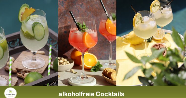 alkoholfreie Cocktails – Mocktails – Rezepte Übersicht