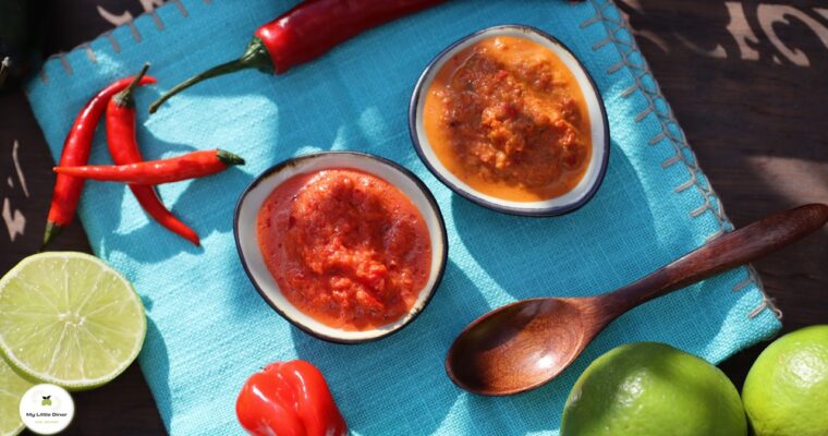 Chili-Limetten-Sauce – kreolische Beilage von den Seychellen