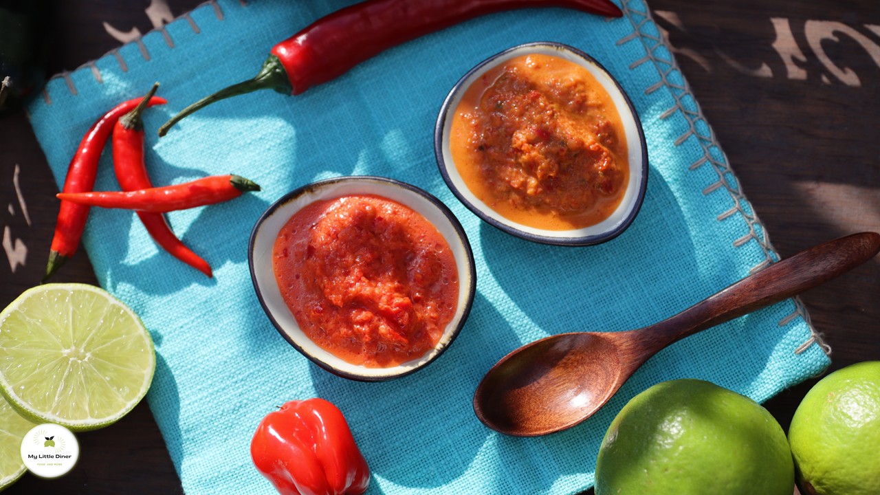 Chili-Limetten-Sauce – kreolische Beilage von den Seychellen