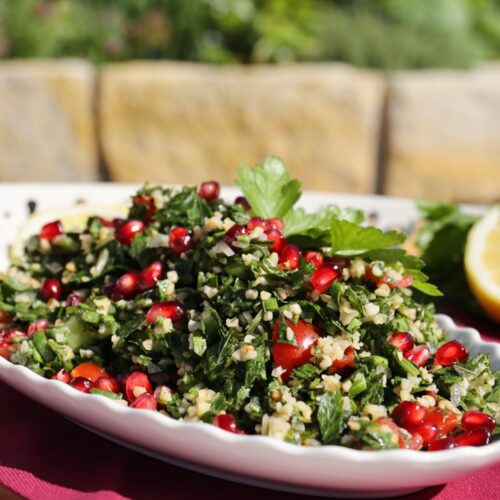 Bild zeigt Tabouleh - Titelbild Rezept