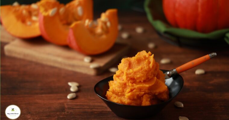 Kürbispüree aus dem Airfryer