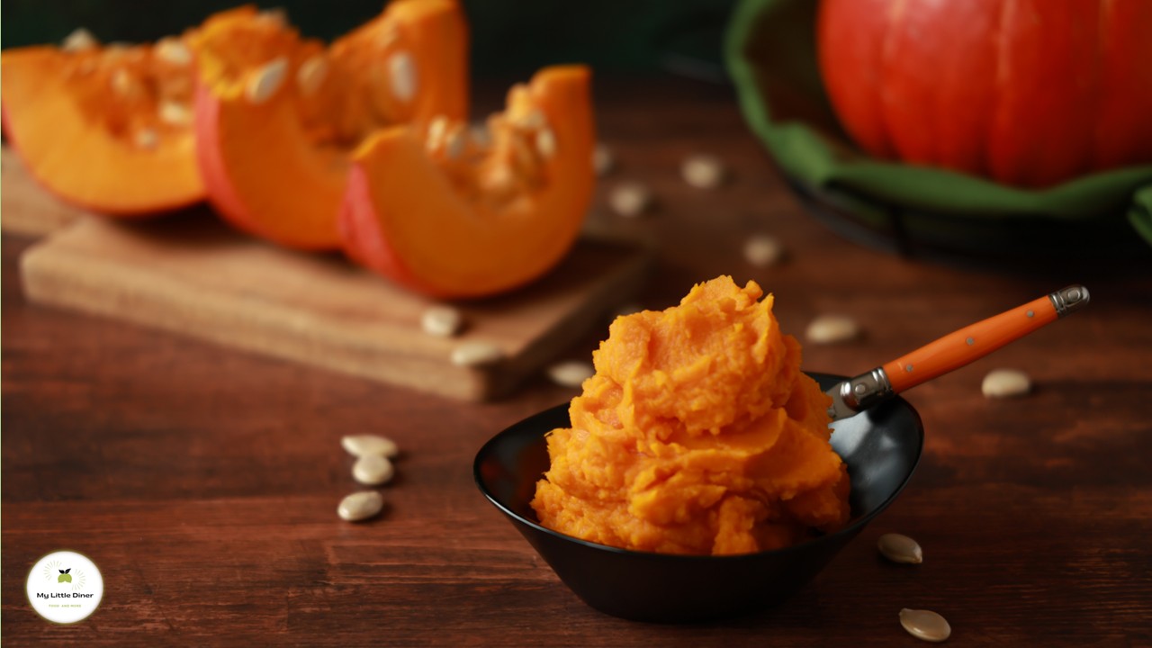 Kürbispüree aus dem Airfryer