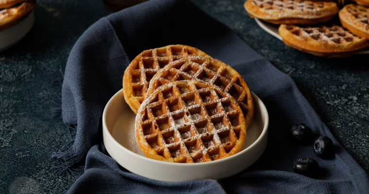 Buttermilch Waffeln im „Eggo Waffles“ Style