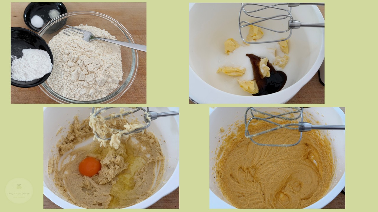 Buttermilch Waffeln Zubereitungsschritte